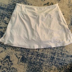 White Nike Tennis Skirt